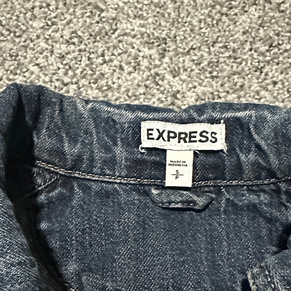 Express Classic Blue Jean Jacket - Picture 2 of 2